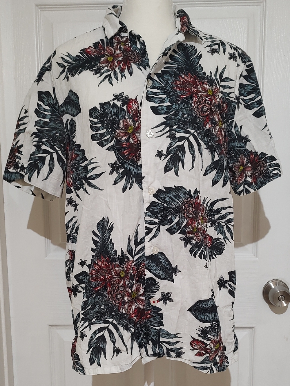 Tommy Hilfiger Tropical Floral Button Down